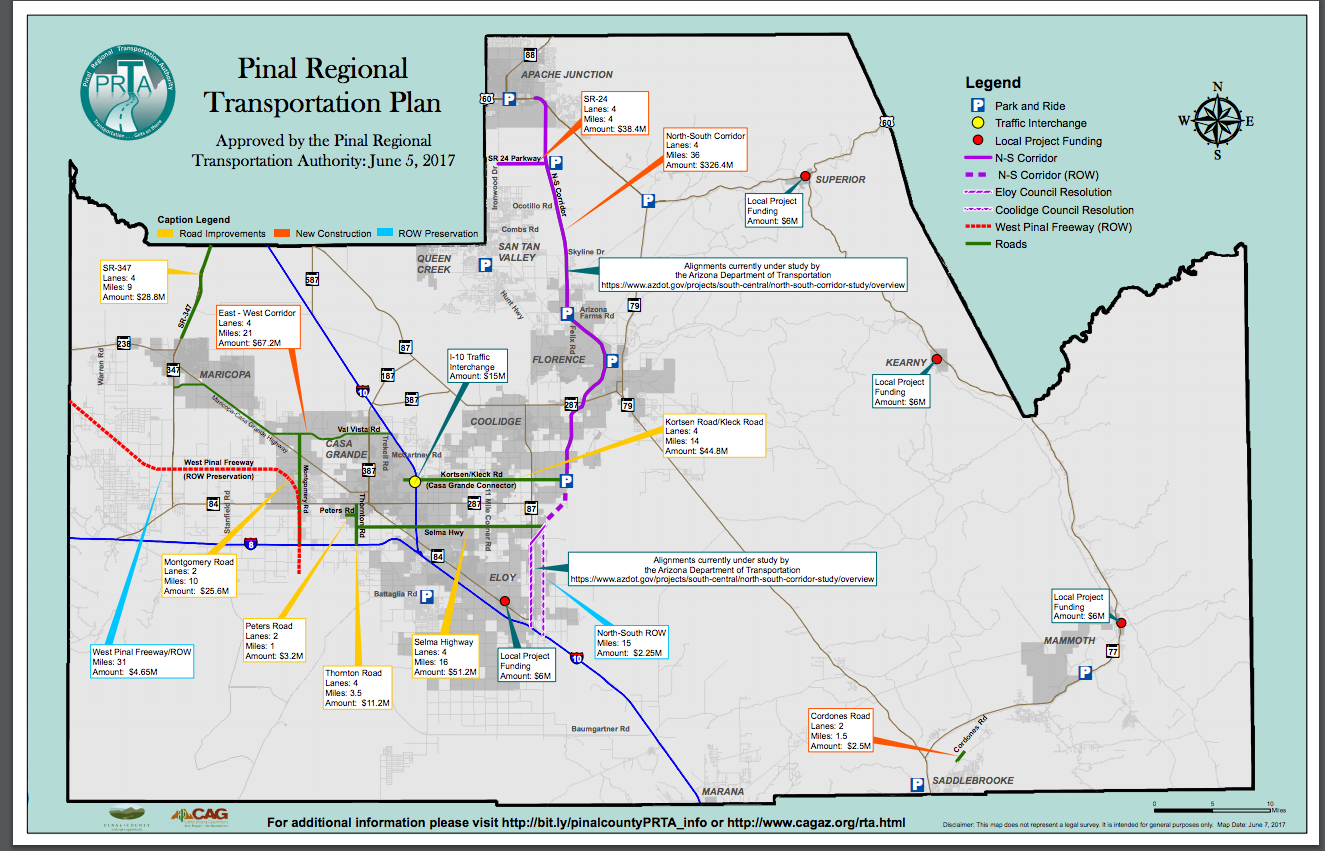 Pinal county parcel map